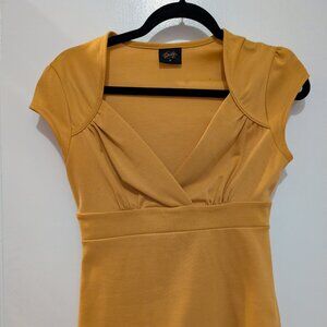 Steady Mustard Yellow Shirt – Medium